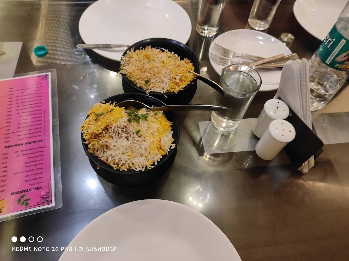 The Arsalan Siliguri menu