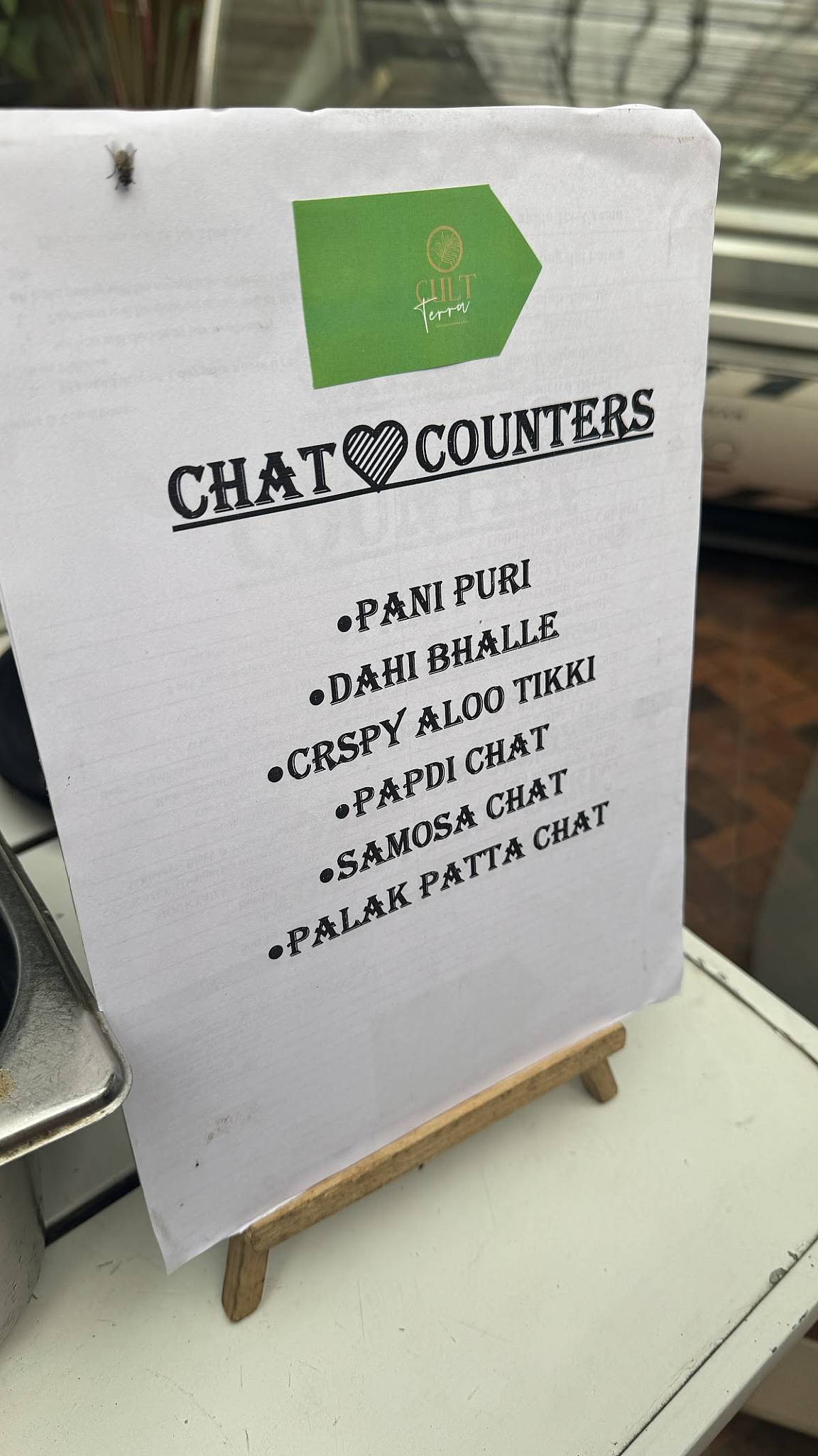 The Cult - Terra House menu