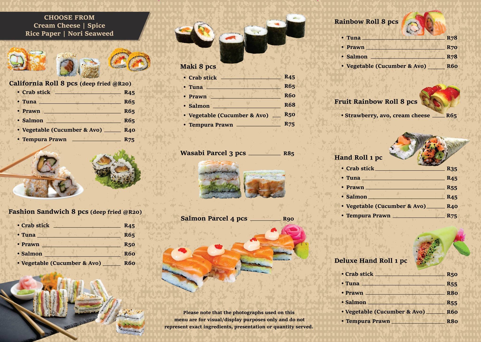Menu at The Olive Tree Coffee & Gifts restaurant, Tzaneen