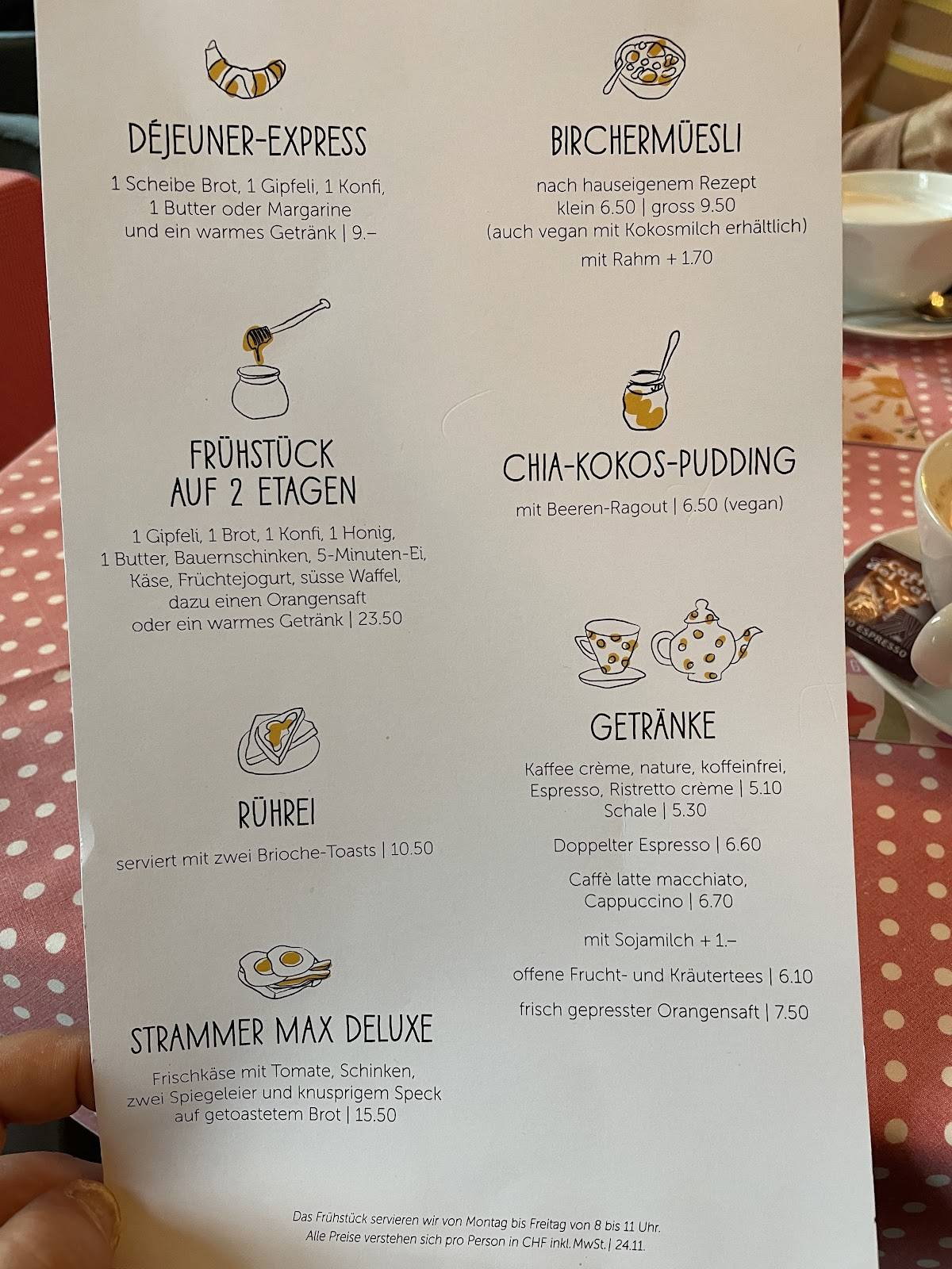 Menu di Toi et moi 