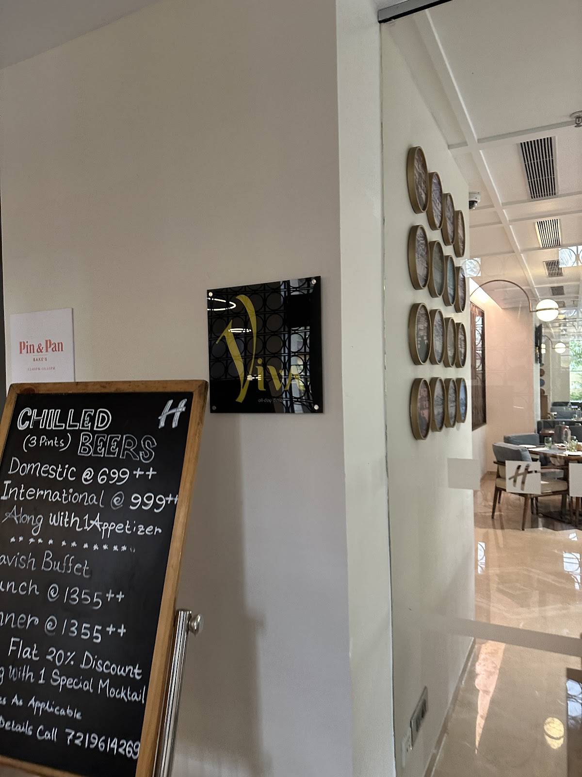 Viva Lounge and Bar- Holiday Inn Goa Candolim menu