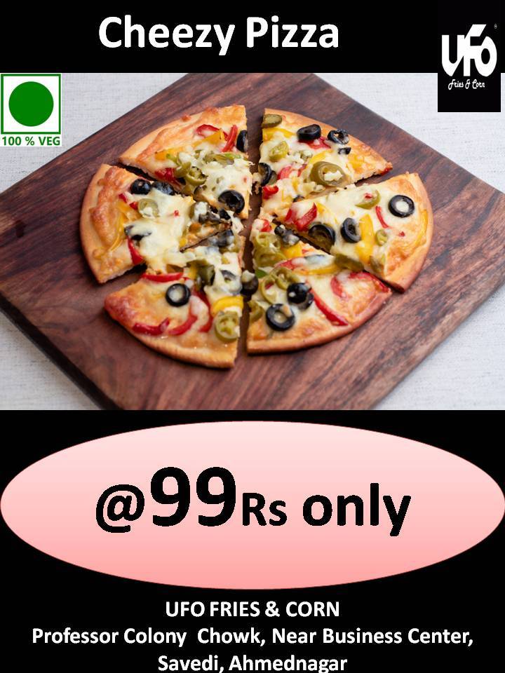 ufo Fries and Corn menu