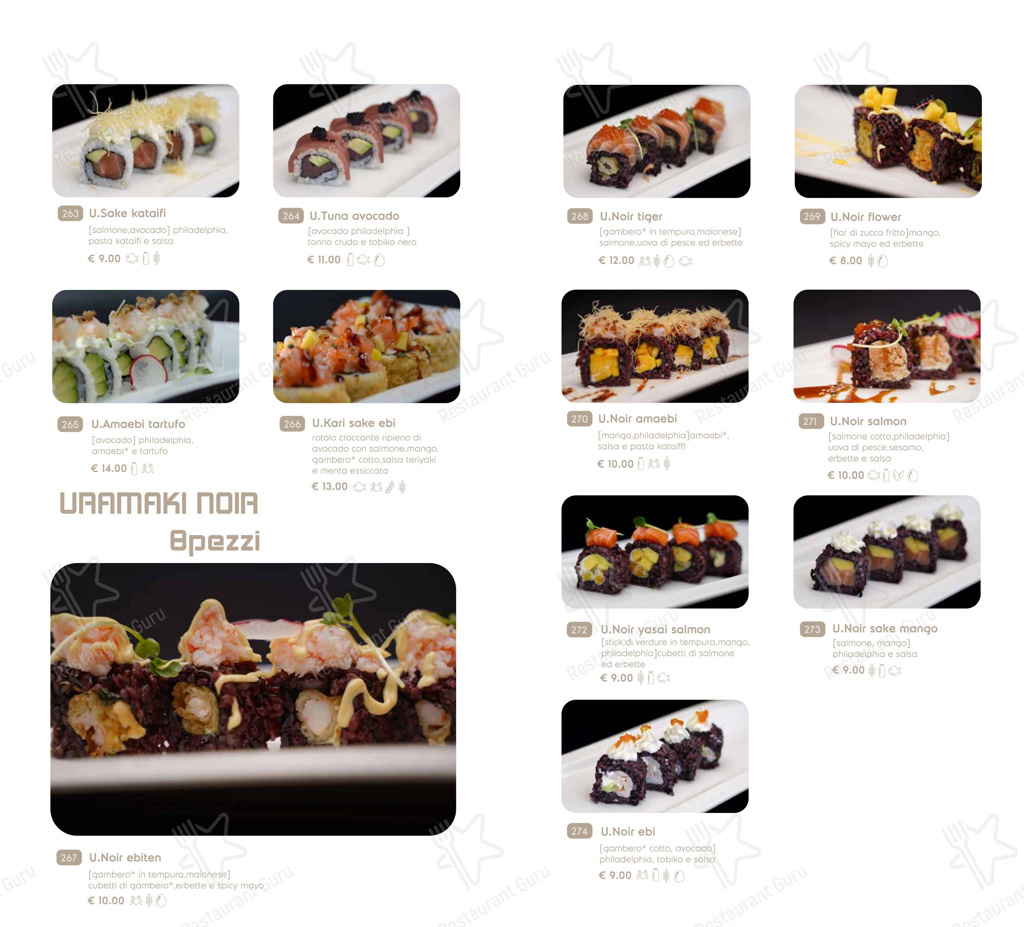 Основное меню per Hayashi Cremona ristorante