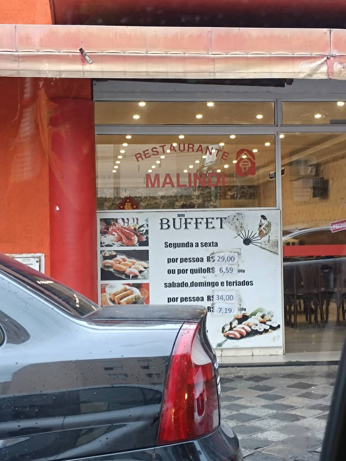 Restaurante Malindi cardápio