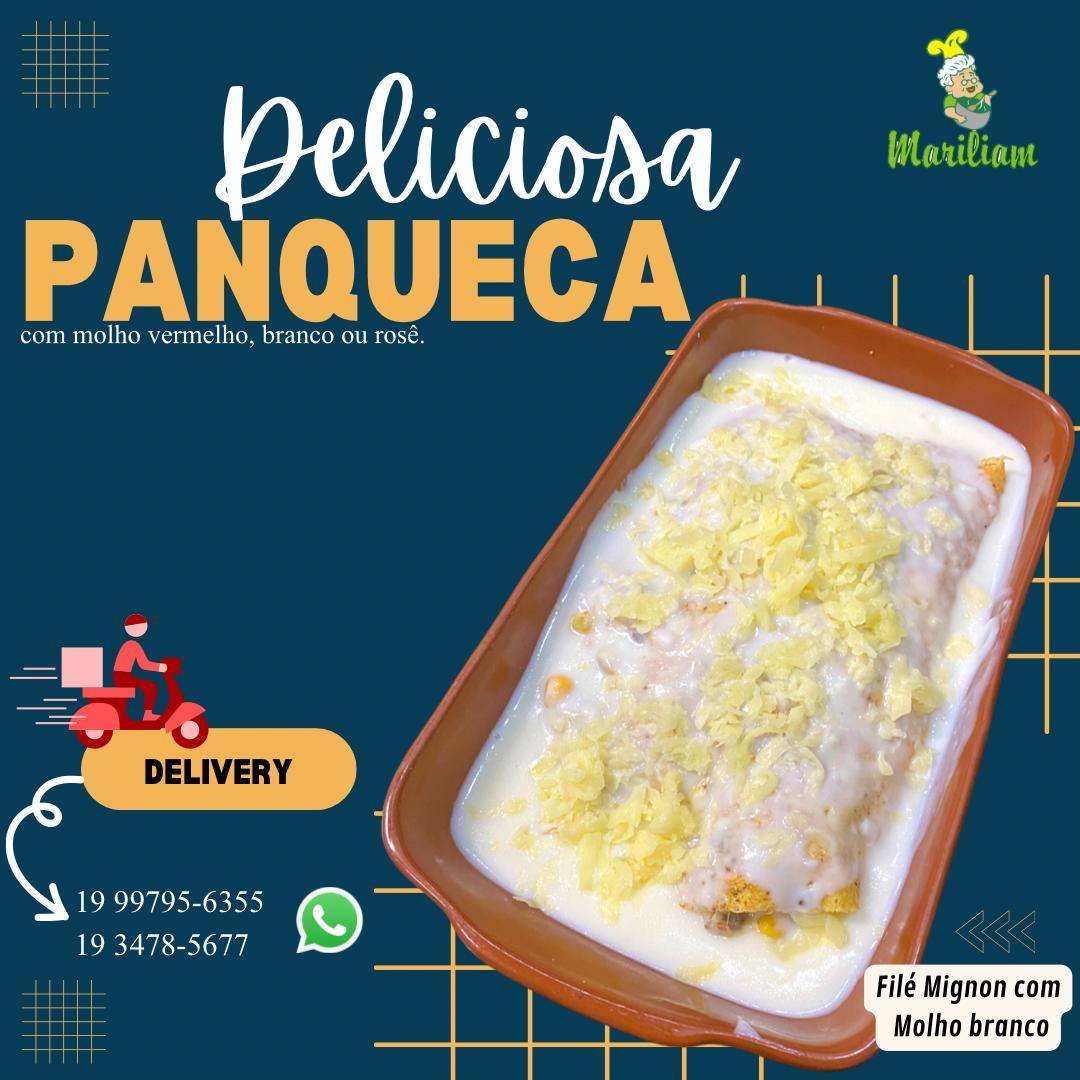 Mariliam Refeições cardápio