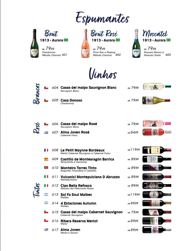 Potiguar Unidade Uberlândia cardápio