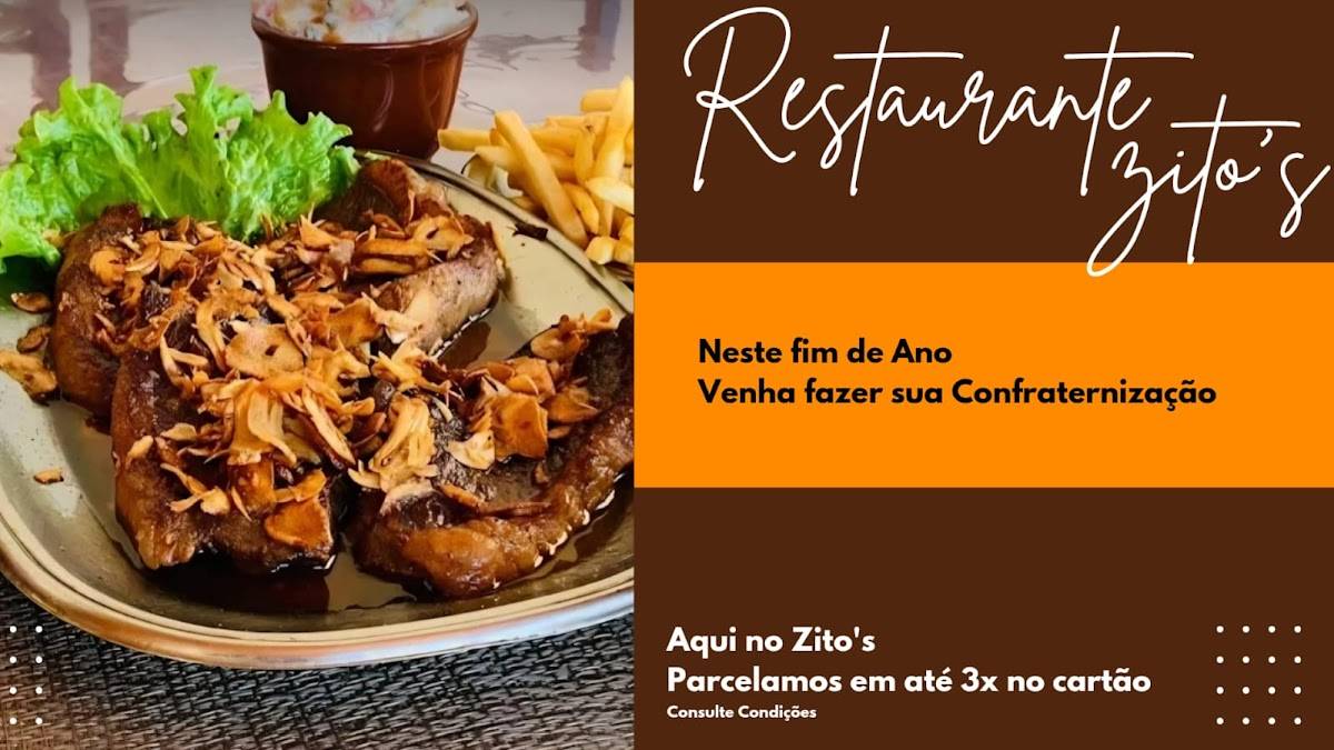 Restaurante do Zito cardápio