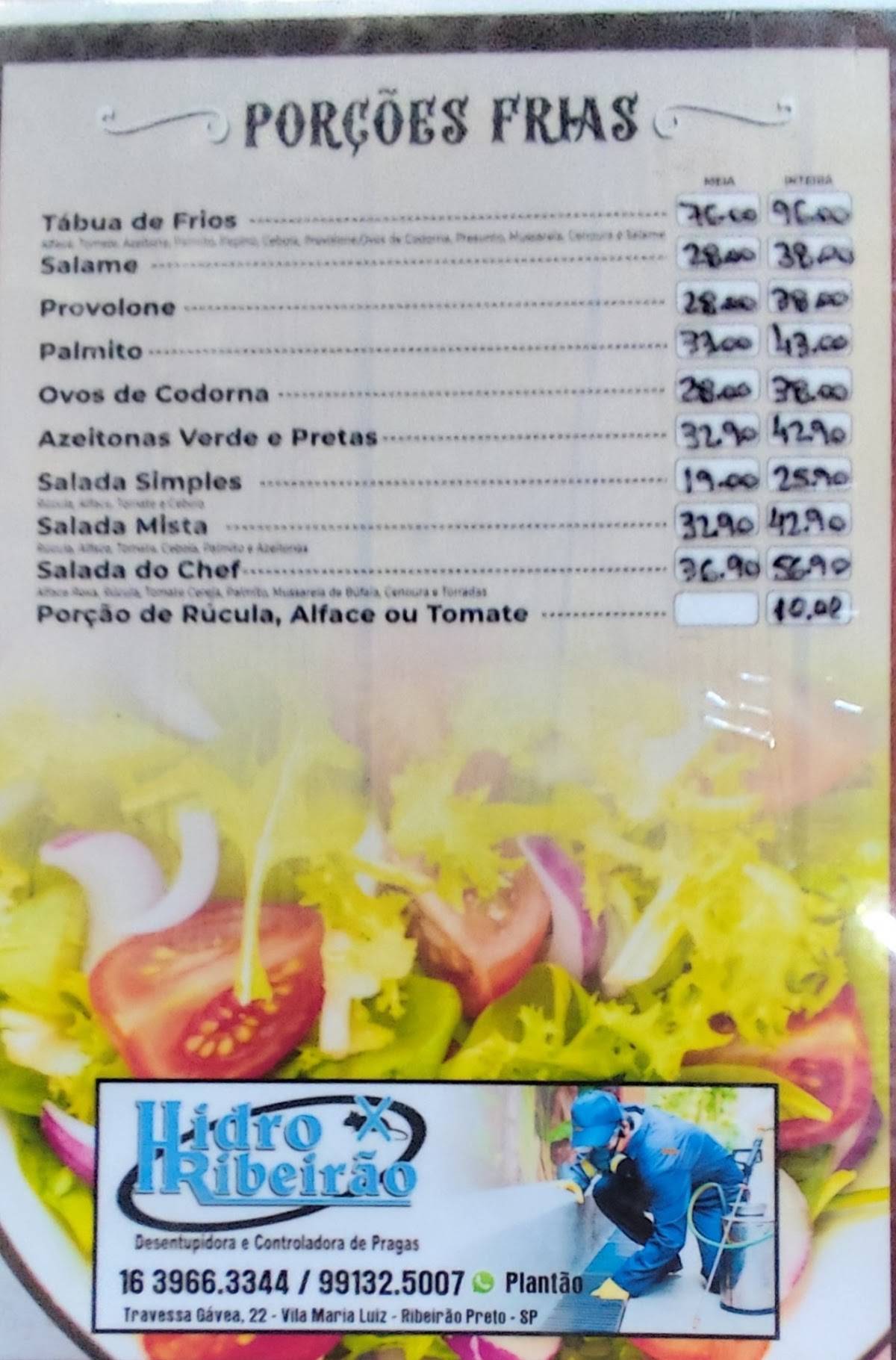 Galpão da Picanha cardápio