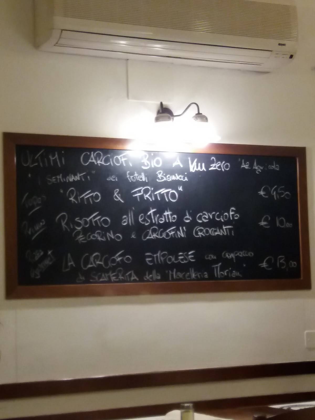 Menu di Rifugio 