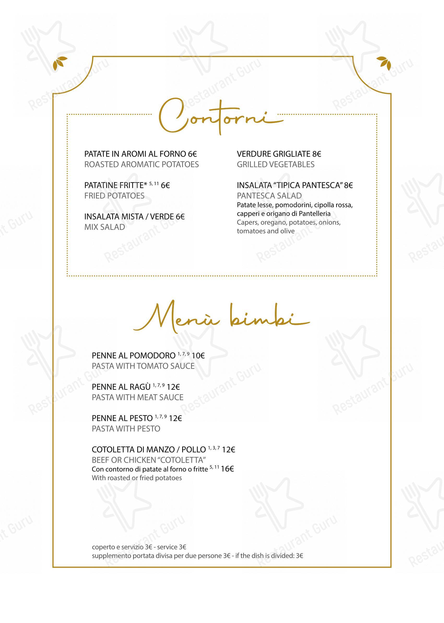 Коктейльная карта per Ristorante Cortevecchia Arese pizzeria