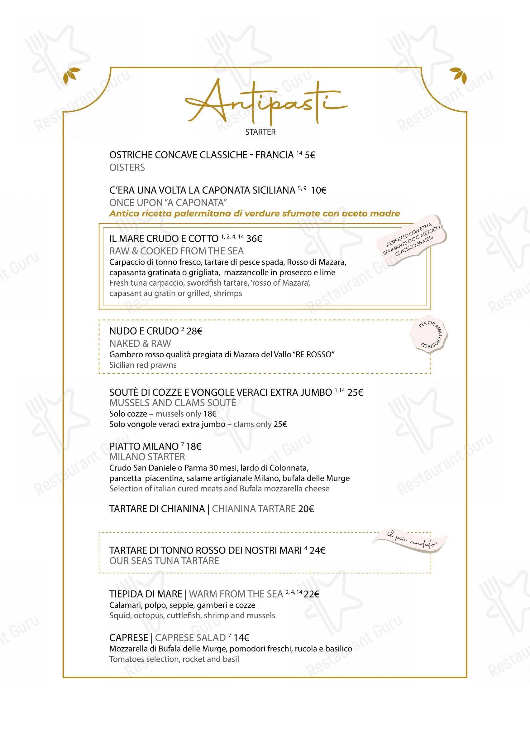 Коктейльная карта per Ristorante Cortevecchia Arese in Arese