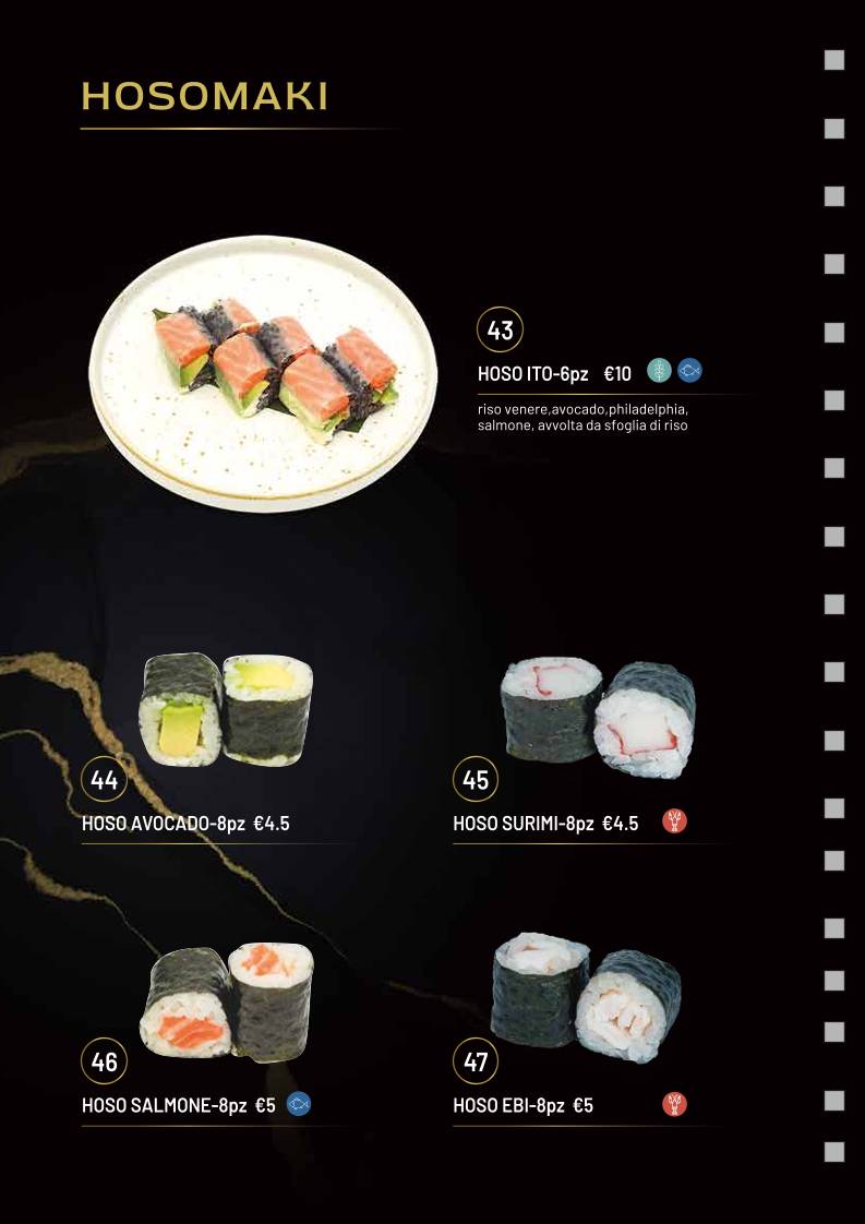 Menu di ITO SUSHI 