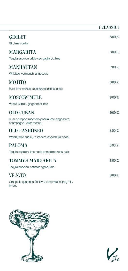 Menu di Il Venexino - Nonsolocaffè 