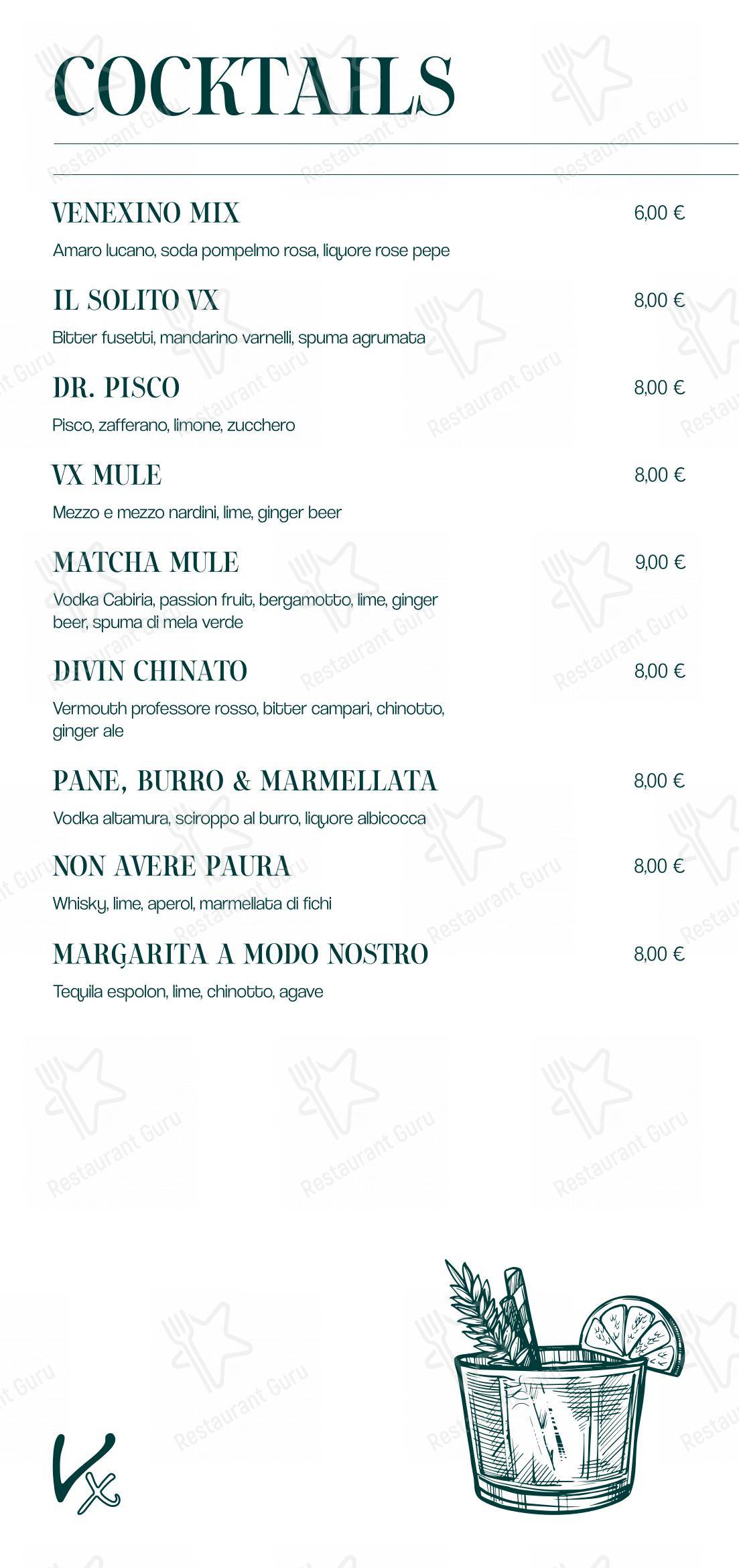 Menu di Il Venexino - Nonsolocaffè - 菜单