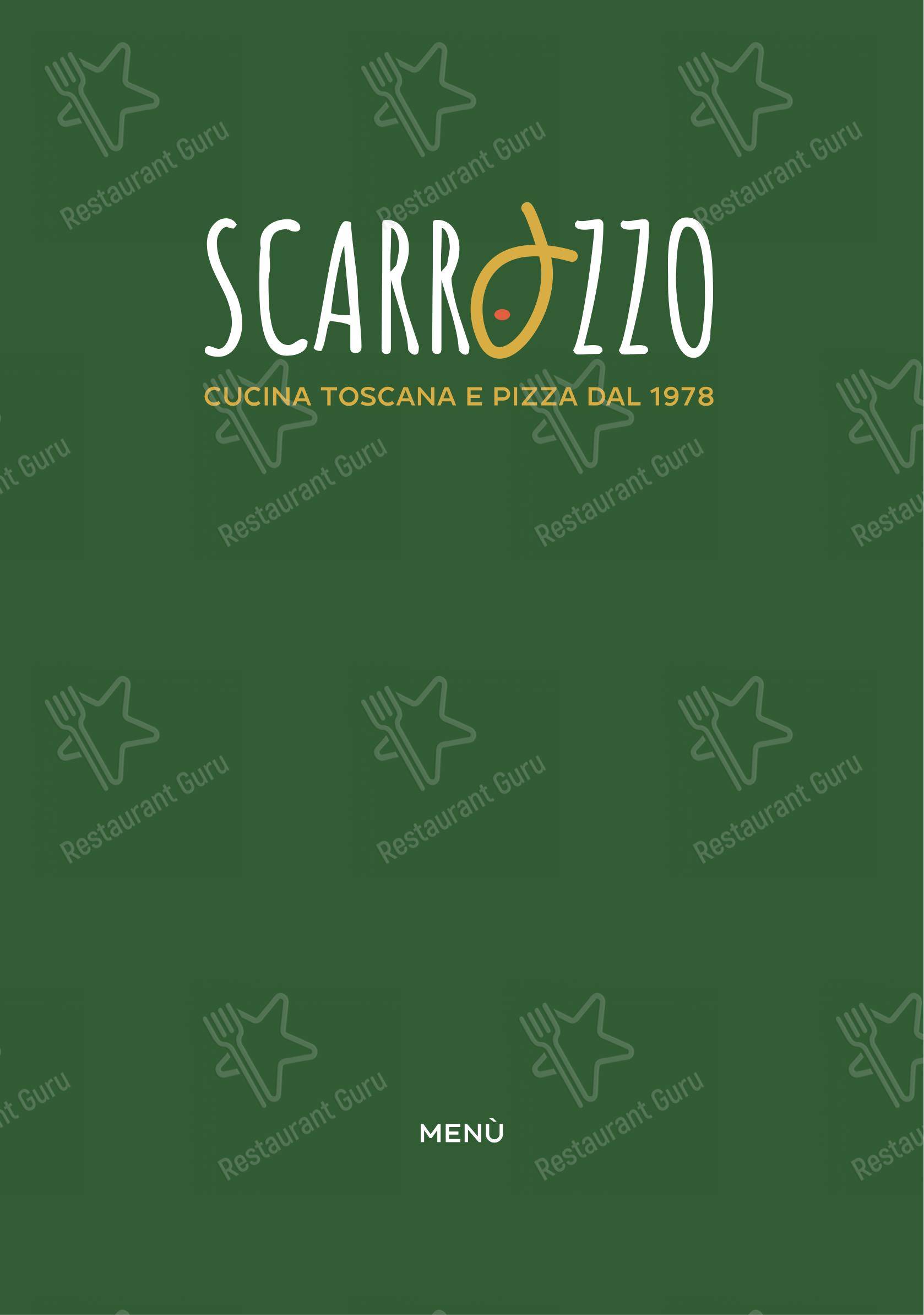Ristorante Lo Scarrozzo in Follonica - 菜单