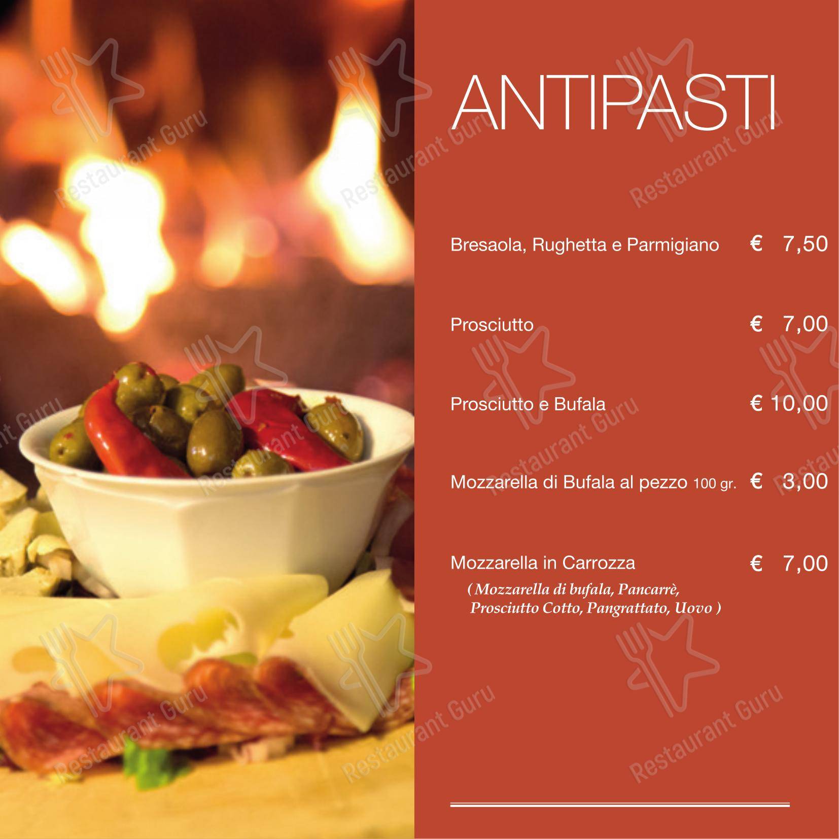 Menu per Ristorante Pizzeria - Carpe Diem PizzAe in Roma