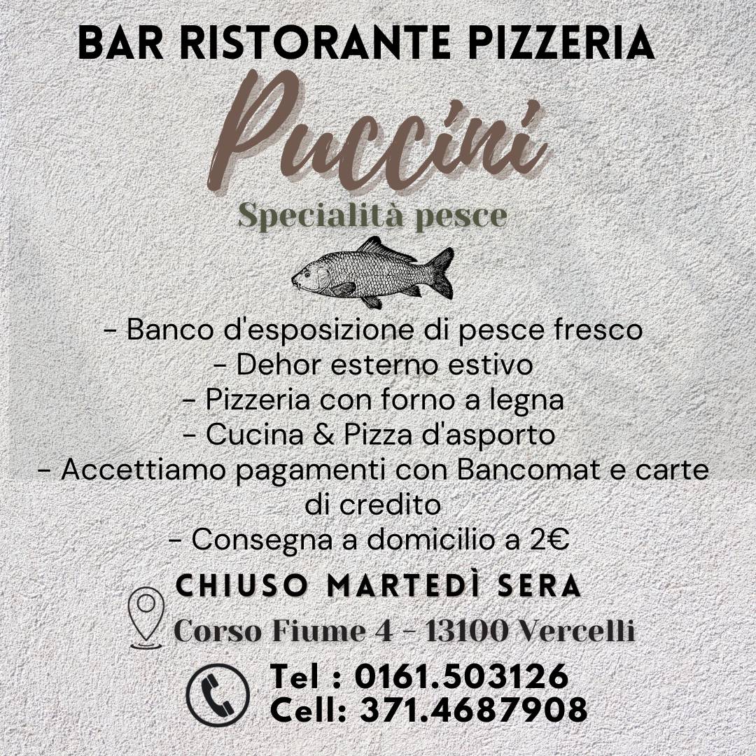 Menu di bar ristorante pizzeria puccini 