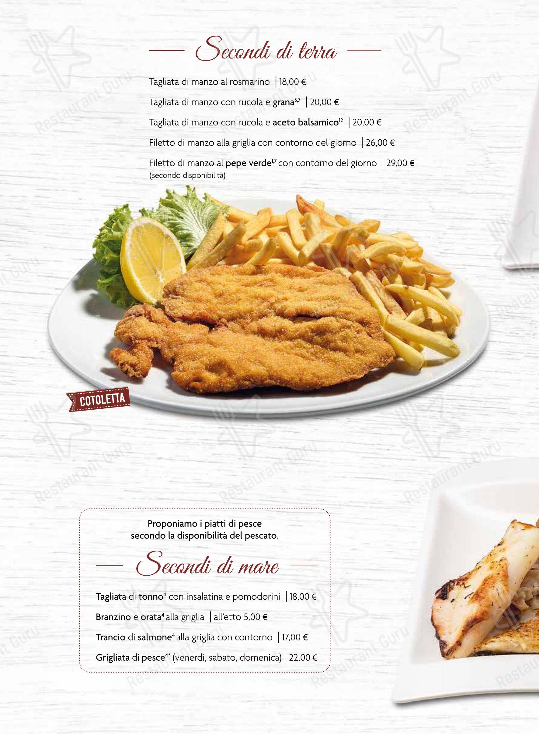 Ristorante Pizzeria da Gennaro in Conegliano - Menu