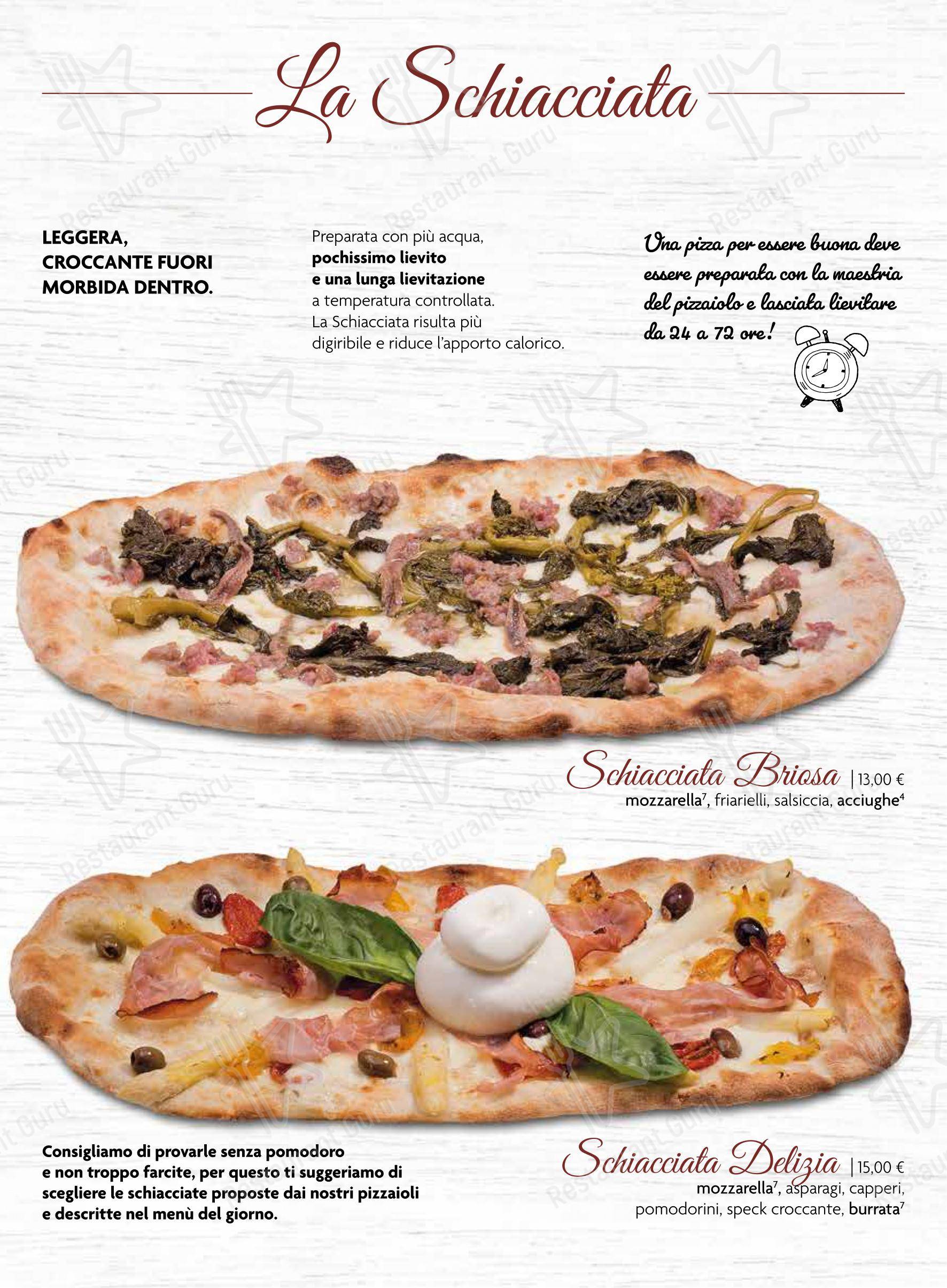 Menu di Ristorante Pizzeria da Gennaro - Menu bar