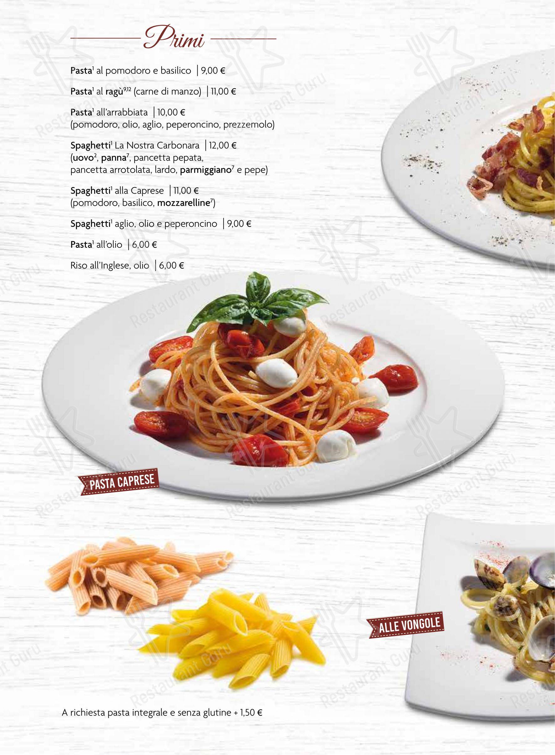 Ristorante Pizzeria da Gennaro in Conegliano - Menu