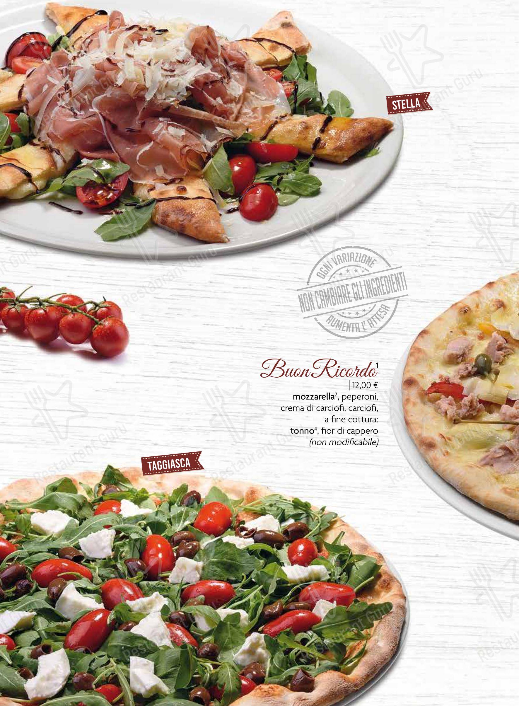 Menu bar per Ristorante Pizzeria da Gennaro in Conegliano