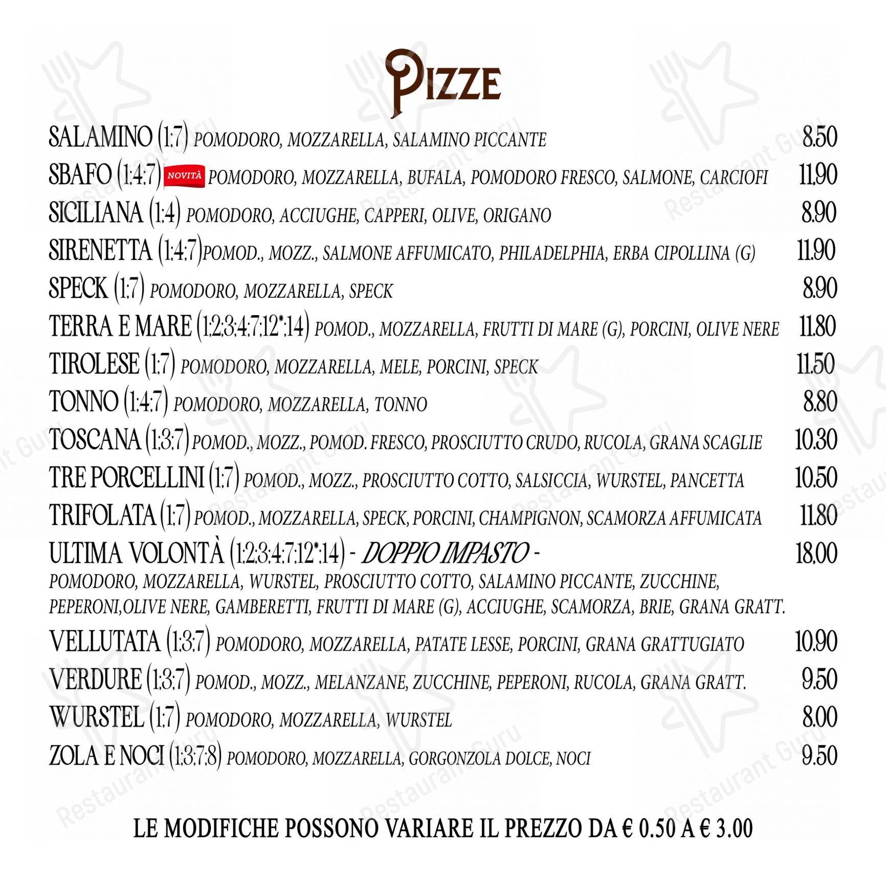 Menu bar per Retrò in Osio Sopra