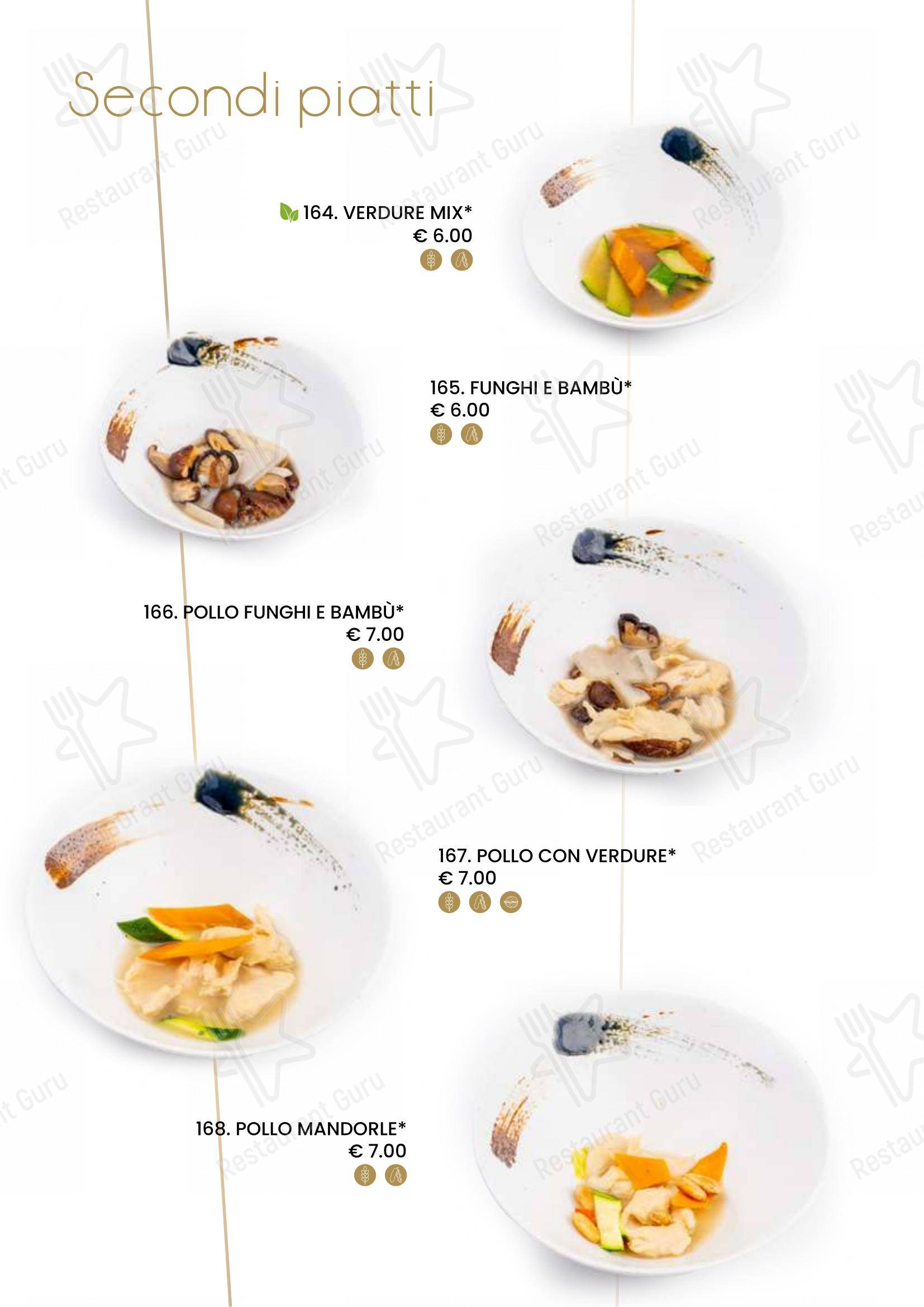 Menu di Ristorante Sushi Yami Vercelli - Menu bar