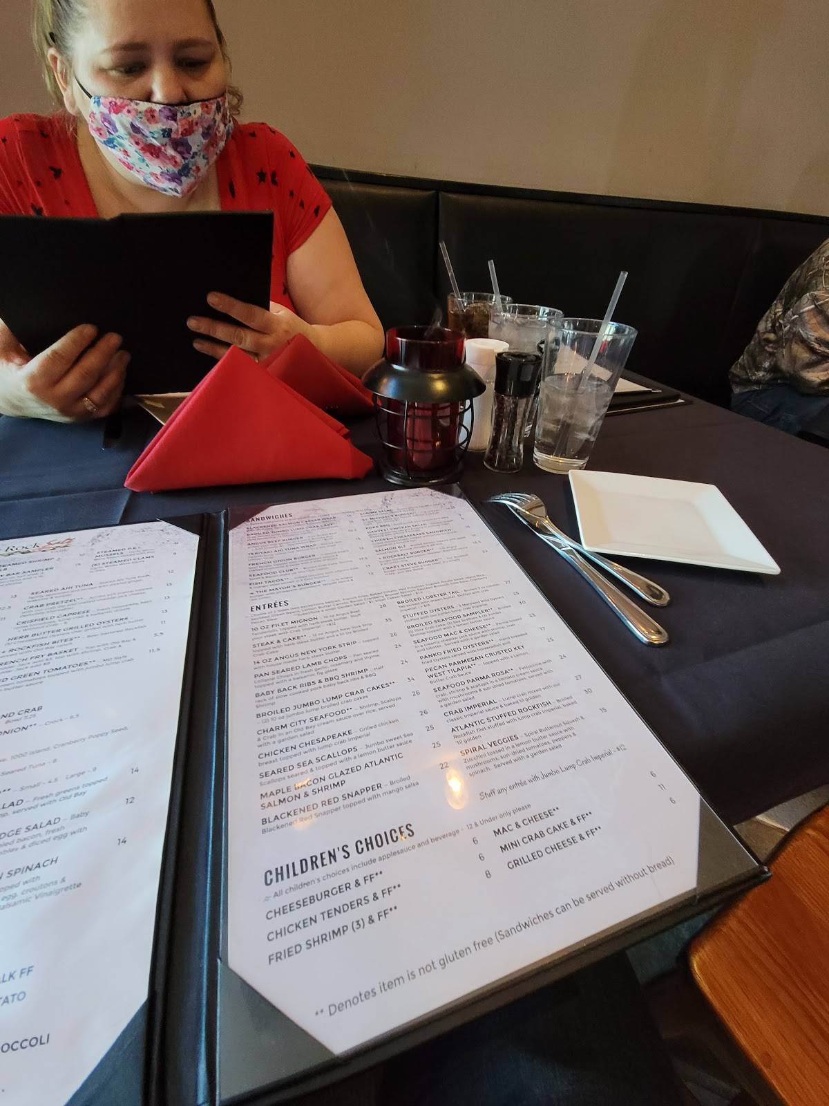 Menu at RockSalt Grille restaurant, Westminster