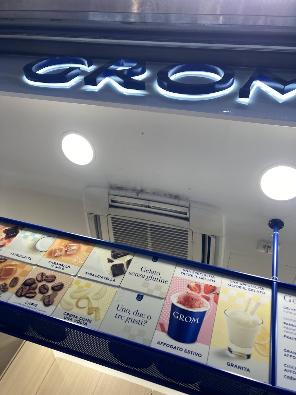 Menu di GROM 