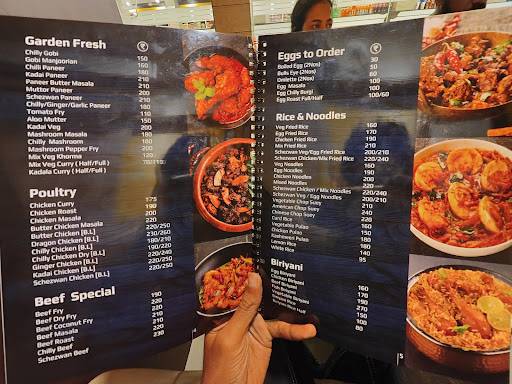 Royal Bakers & Restaurant, Kolenchery menu