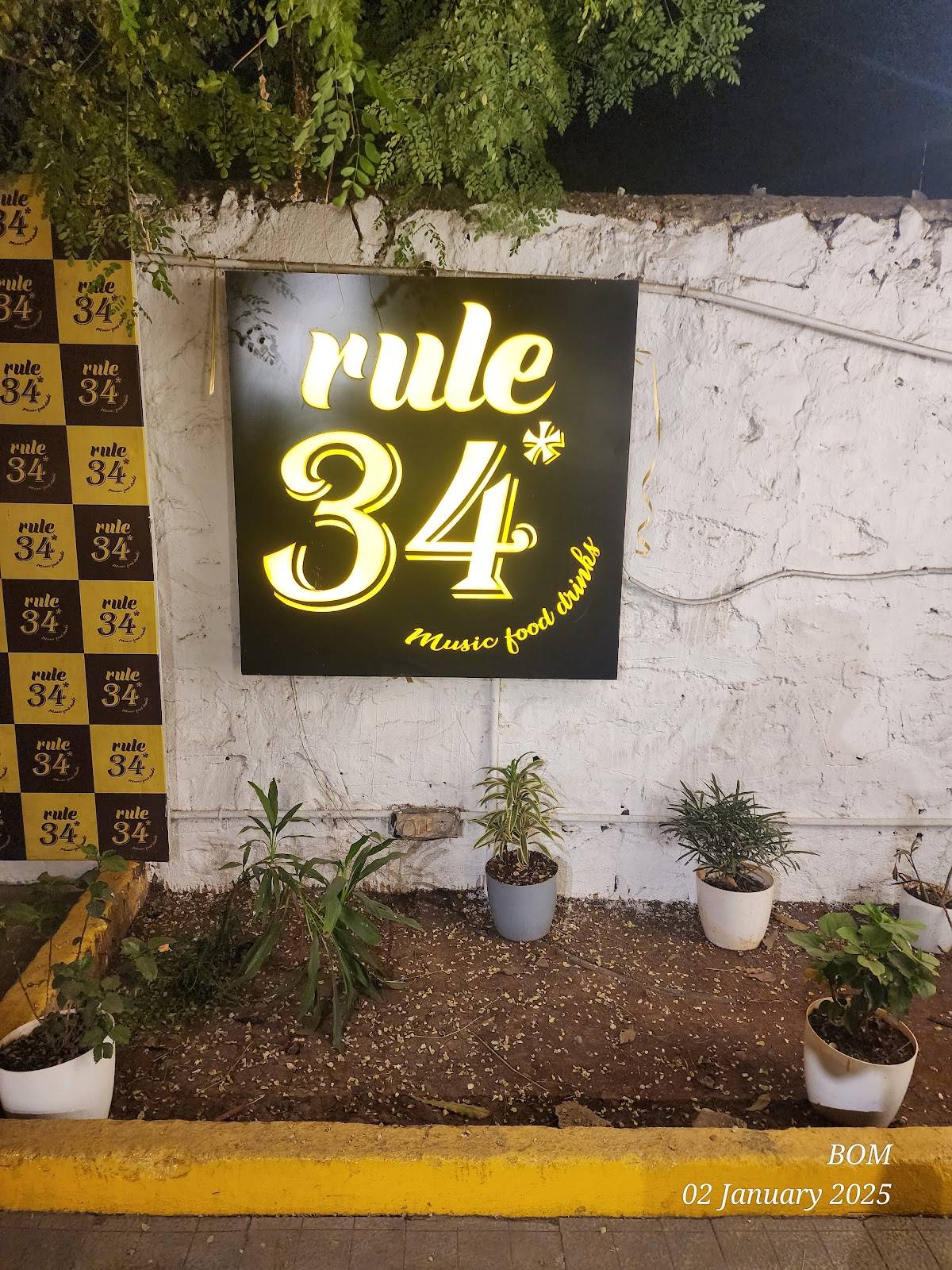 Rule 34 menu