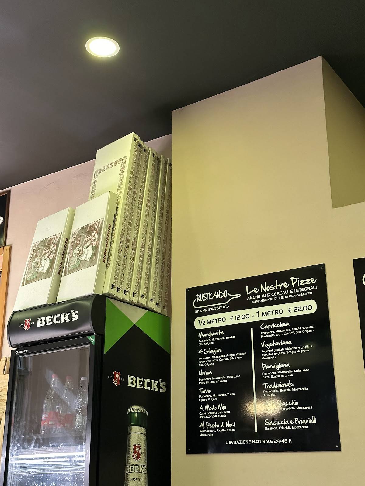 Menu di Rusticando 