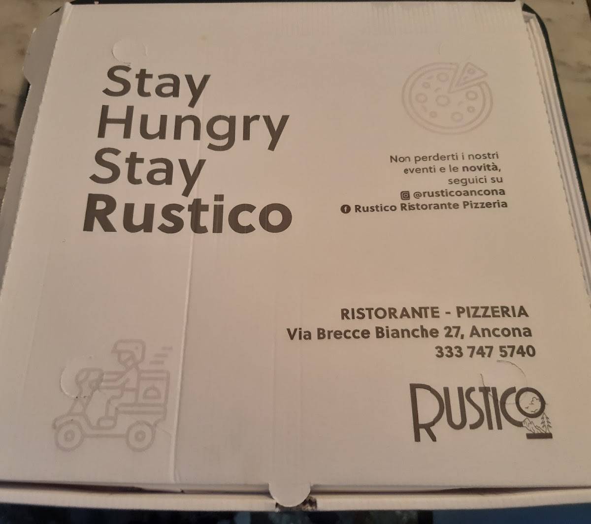 Menu di Rustico Ristorante Pizzeria 