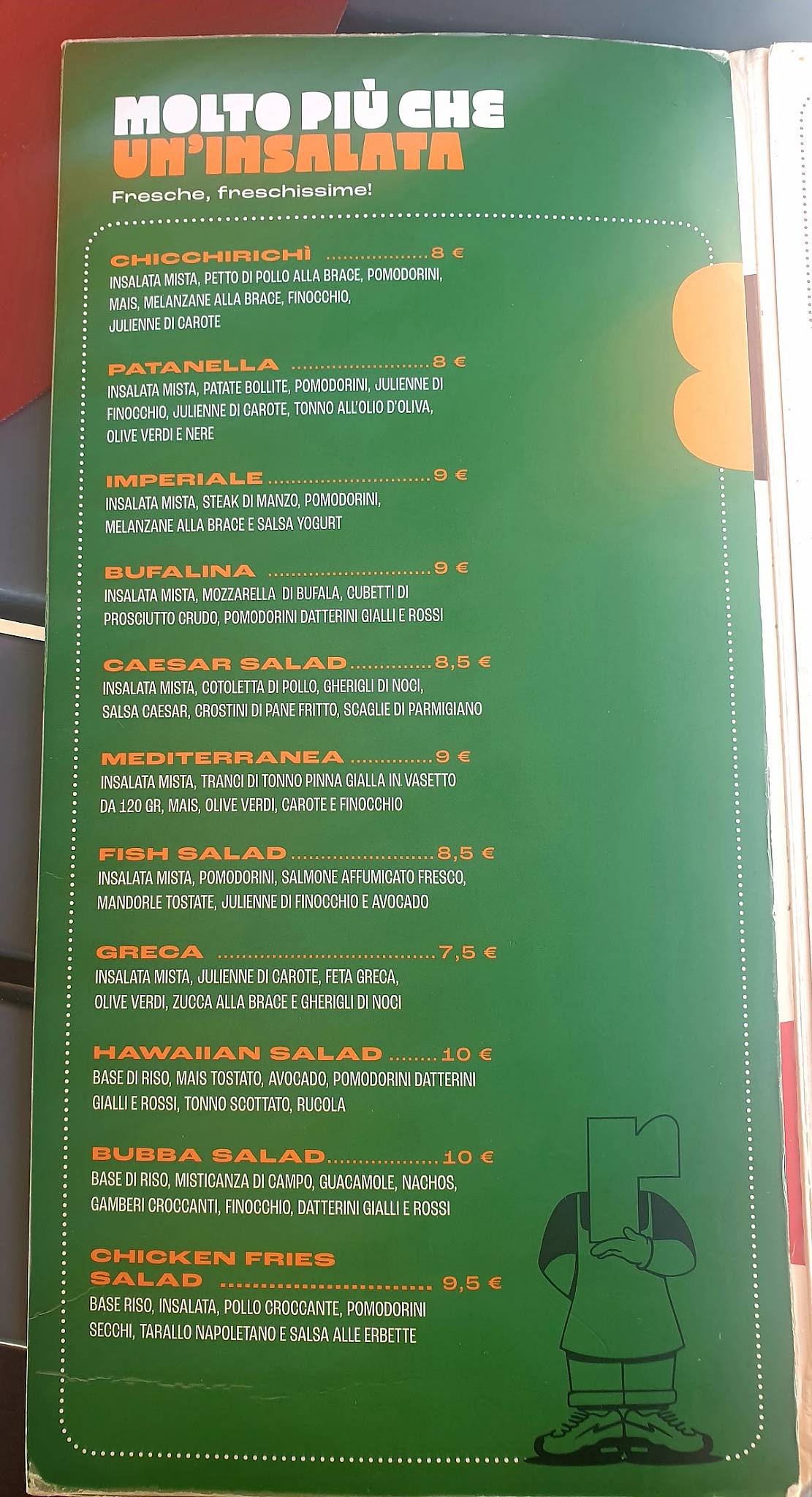Menu di Rusticotto 