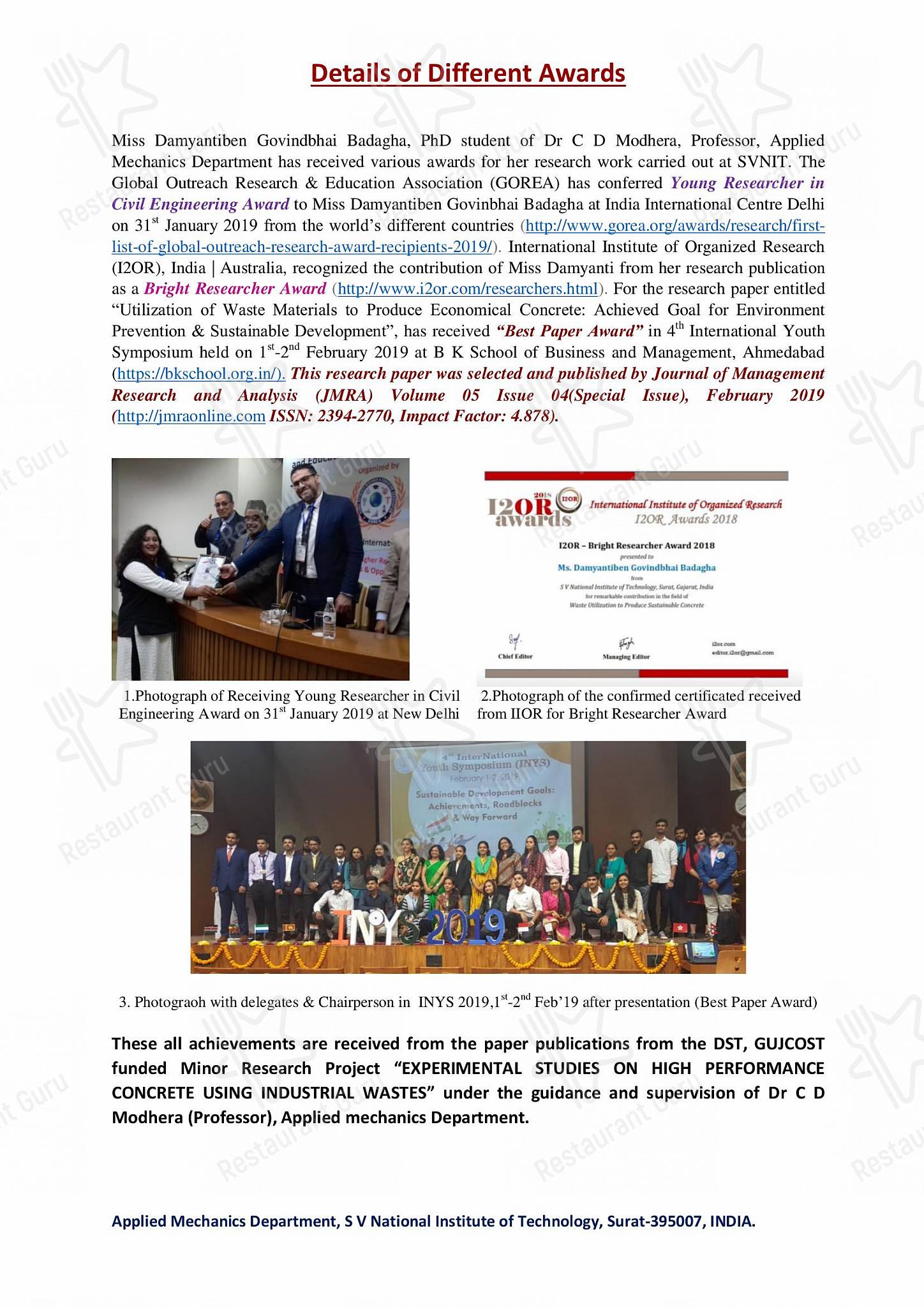 SVNIT Canteen - Wine Menu