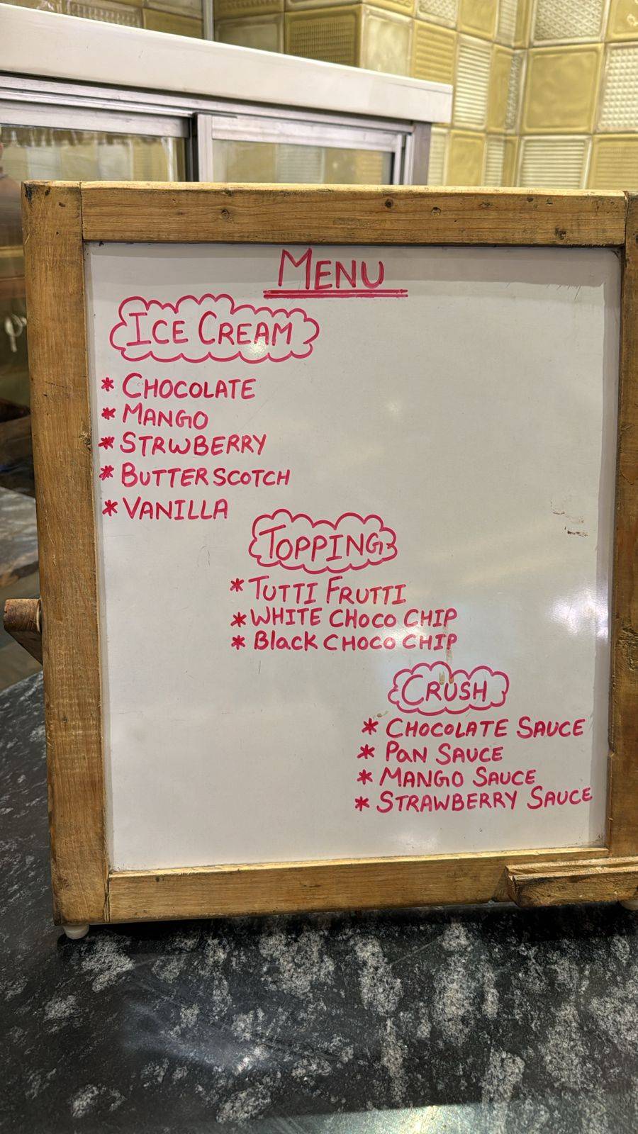 Sandoz BBQ - Janakpuri menu