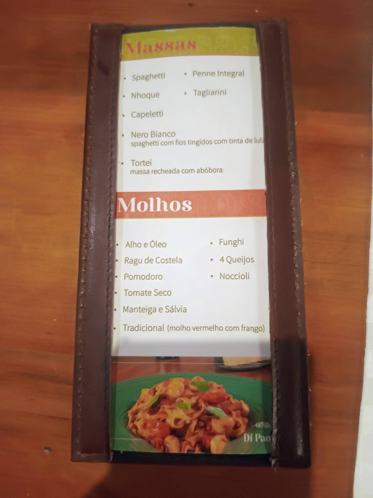 Di Paolo - São José Dos Campos cardápio