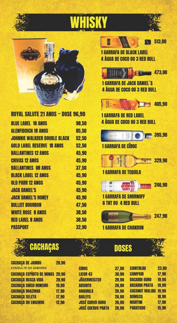 Ball Five Augusta cardápio