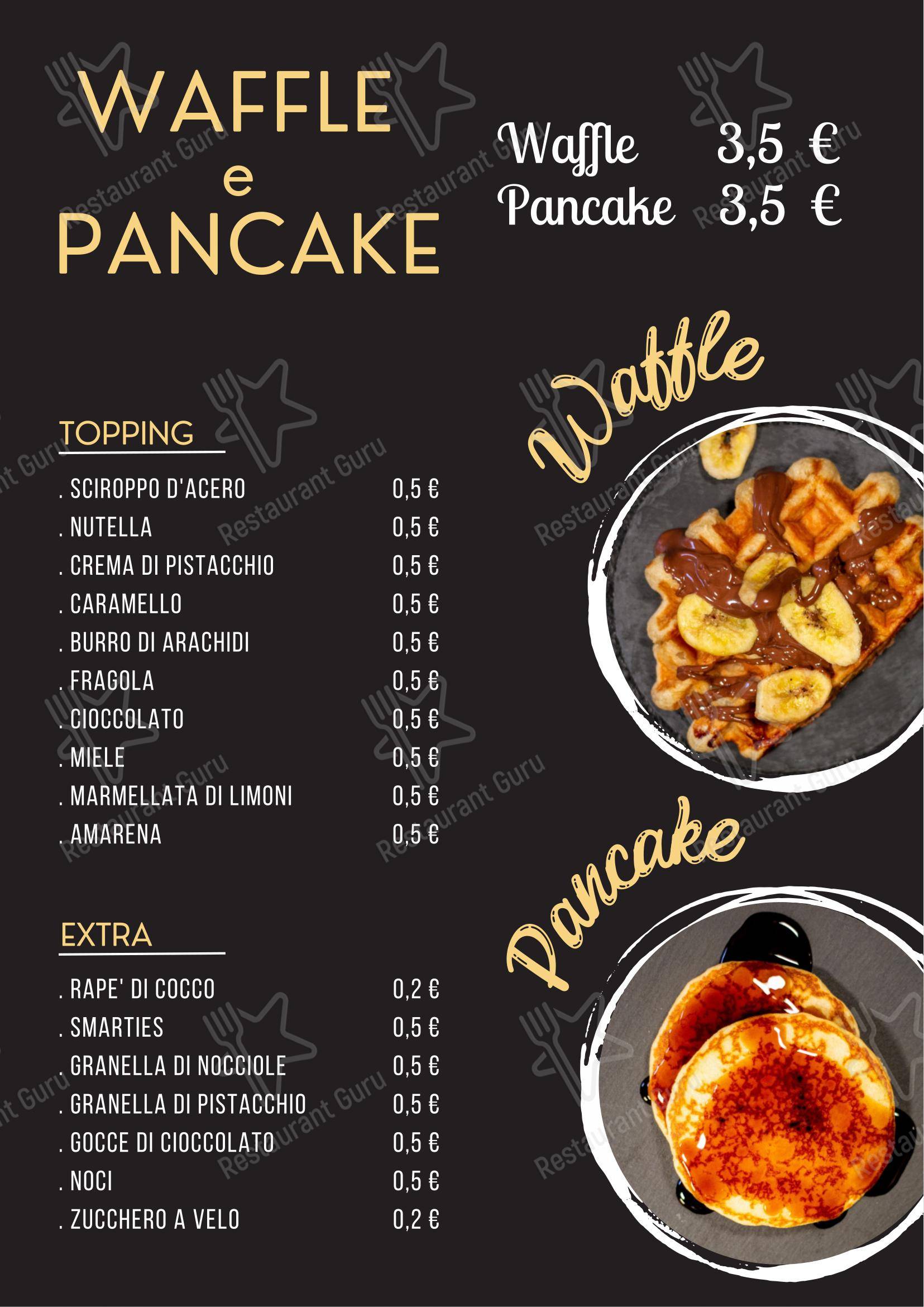 Menu di Schiaccia - Menu bar