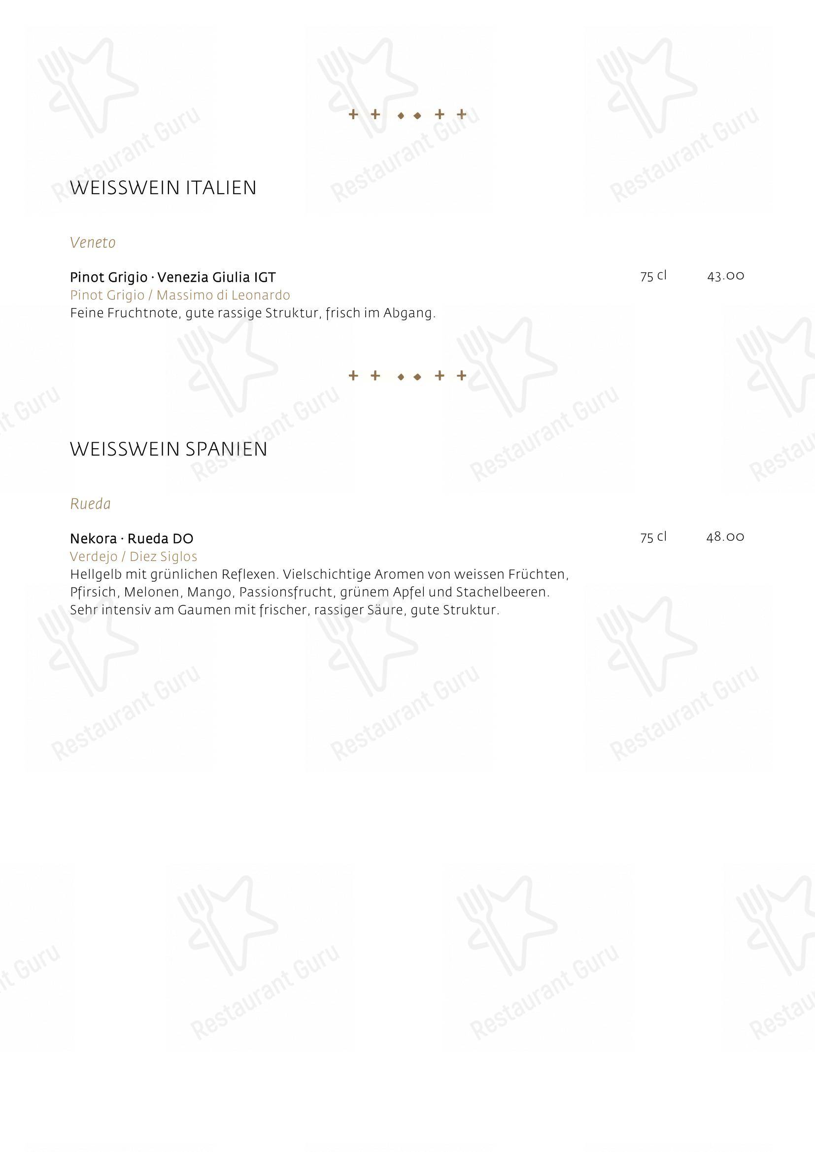 Schüür · Restaurant & Kultur in Steffisburg - Menu bar