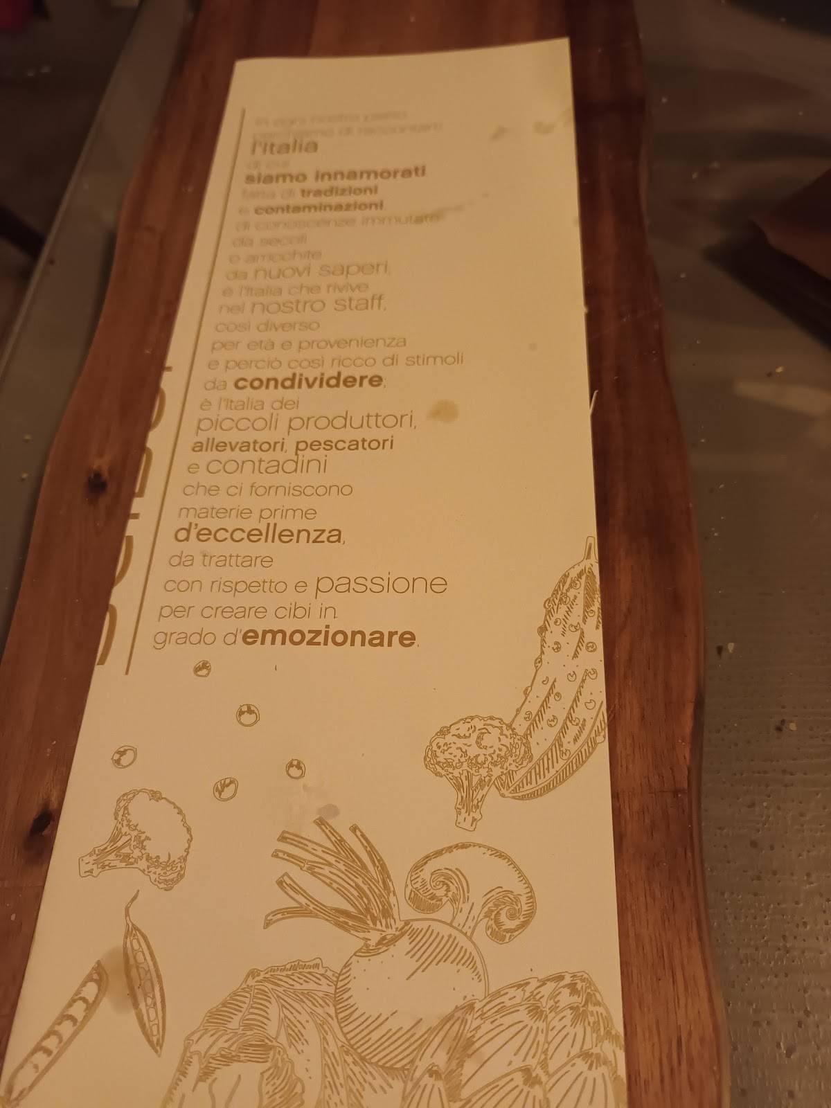 Menu di Ristorante Scibui 