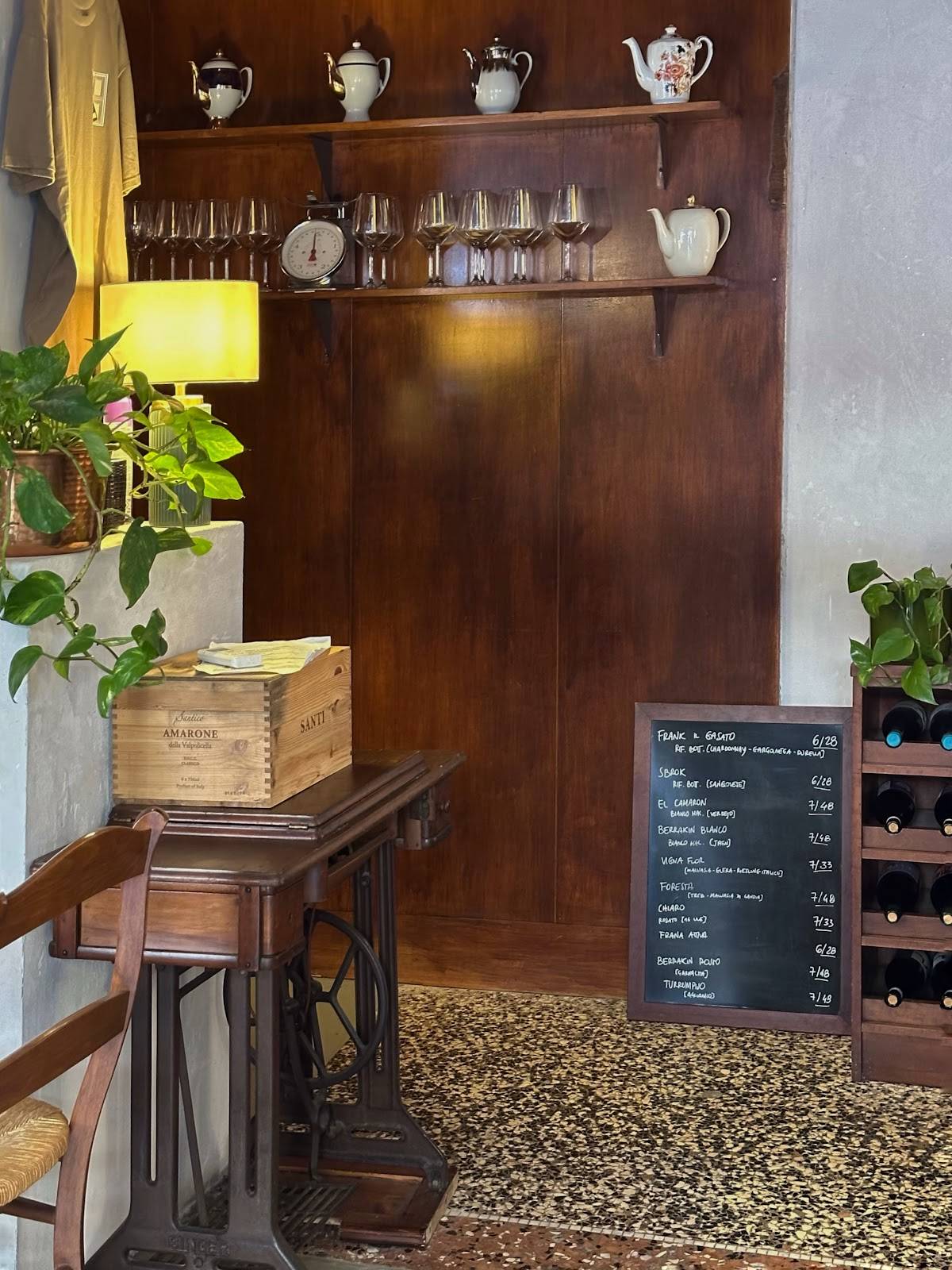 Menu de Semi di Vino