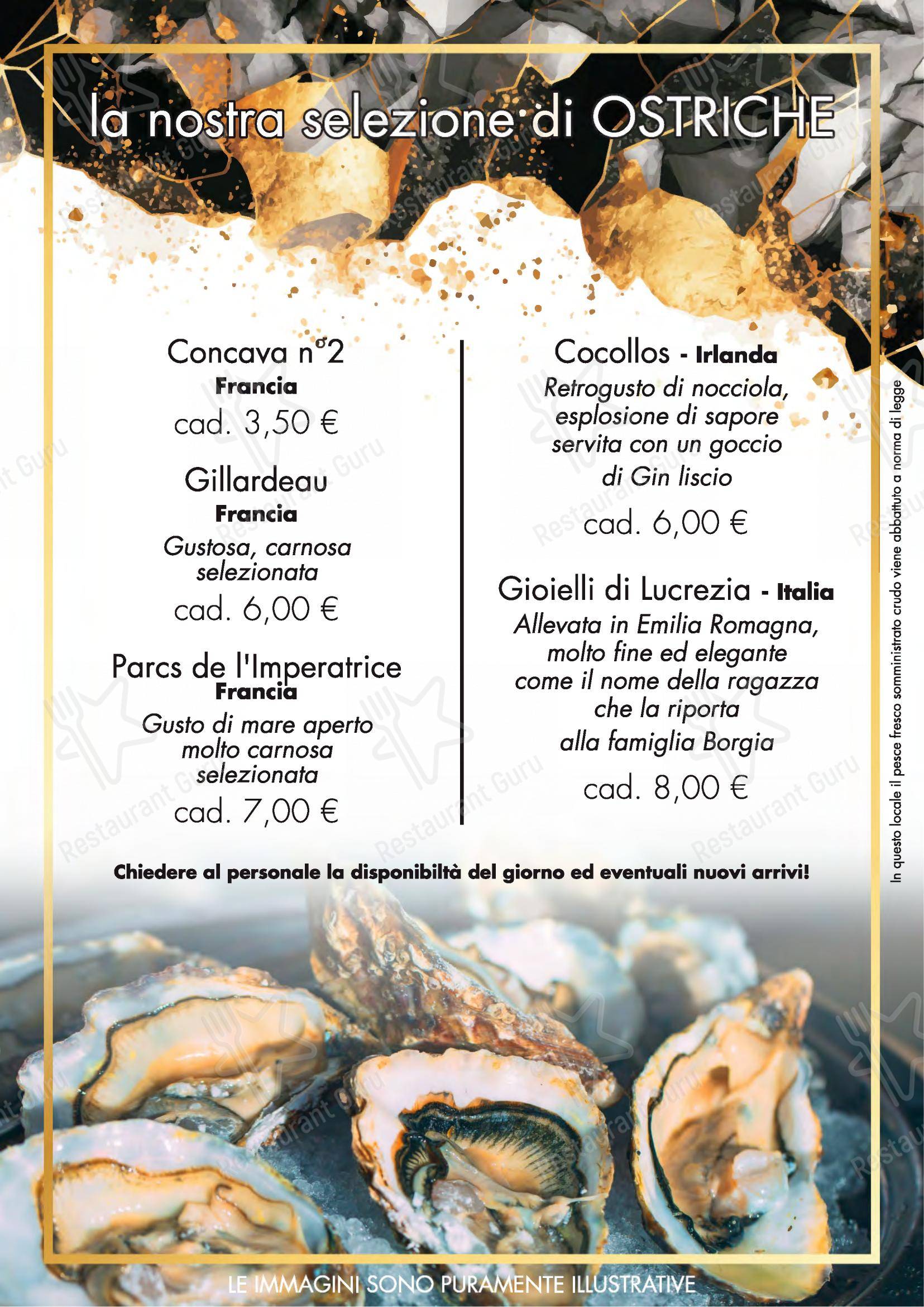 Seminara Restaurant in Viverone - Menu