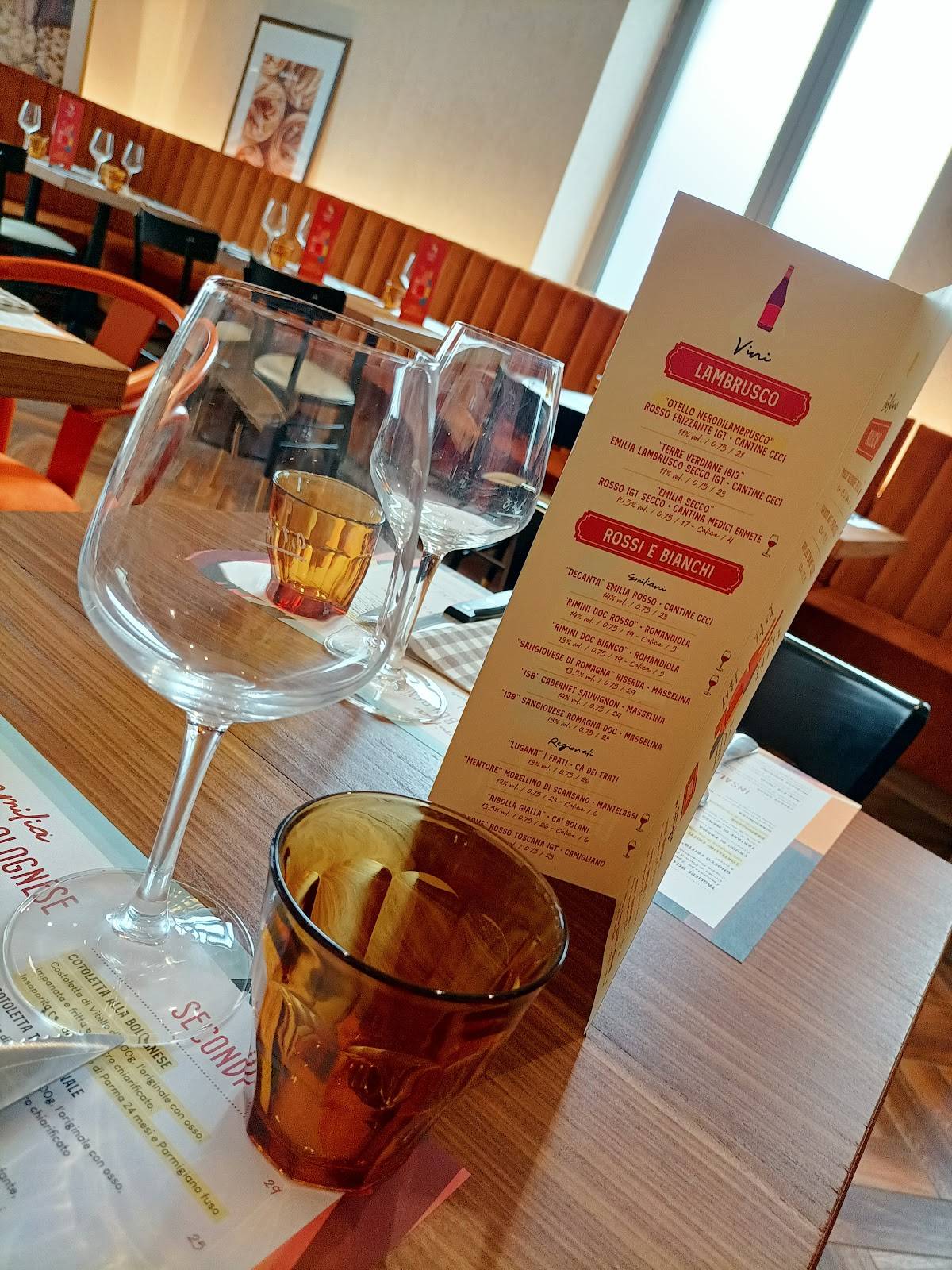 Menu di Emilia Trattoria Bolognese 