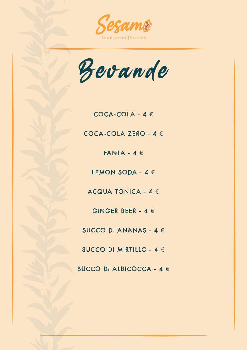 Menu di Sesamo 