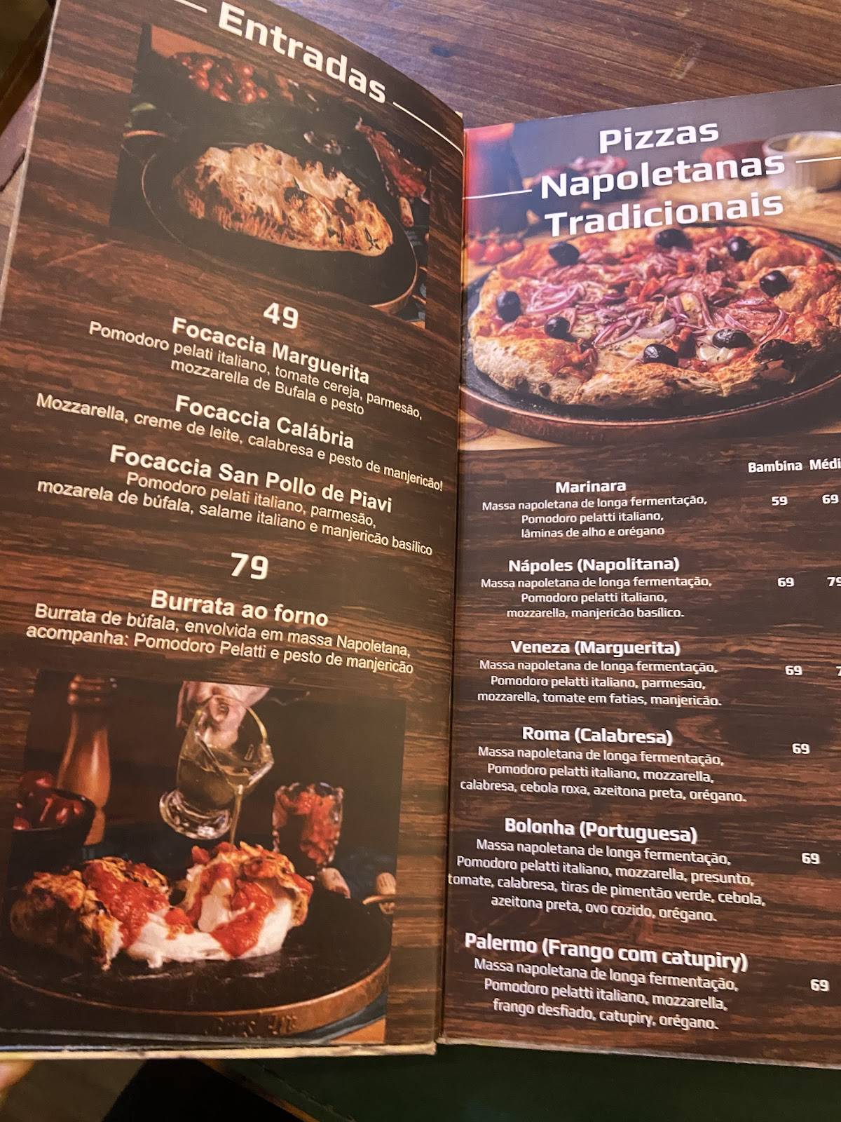 Sesconetto's Pizzaria Vicente Pires cardápio