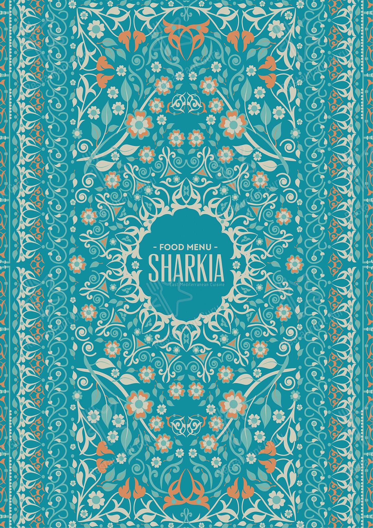 Menu pour Sharkia - At Home Catering Menu
