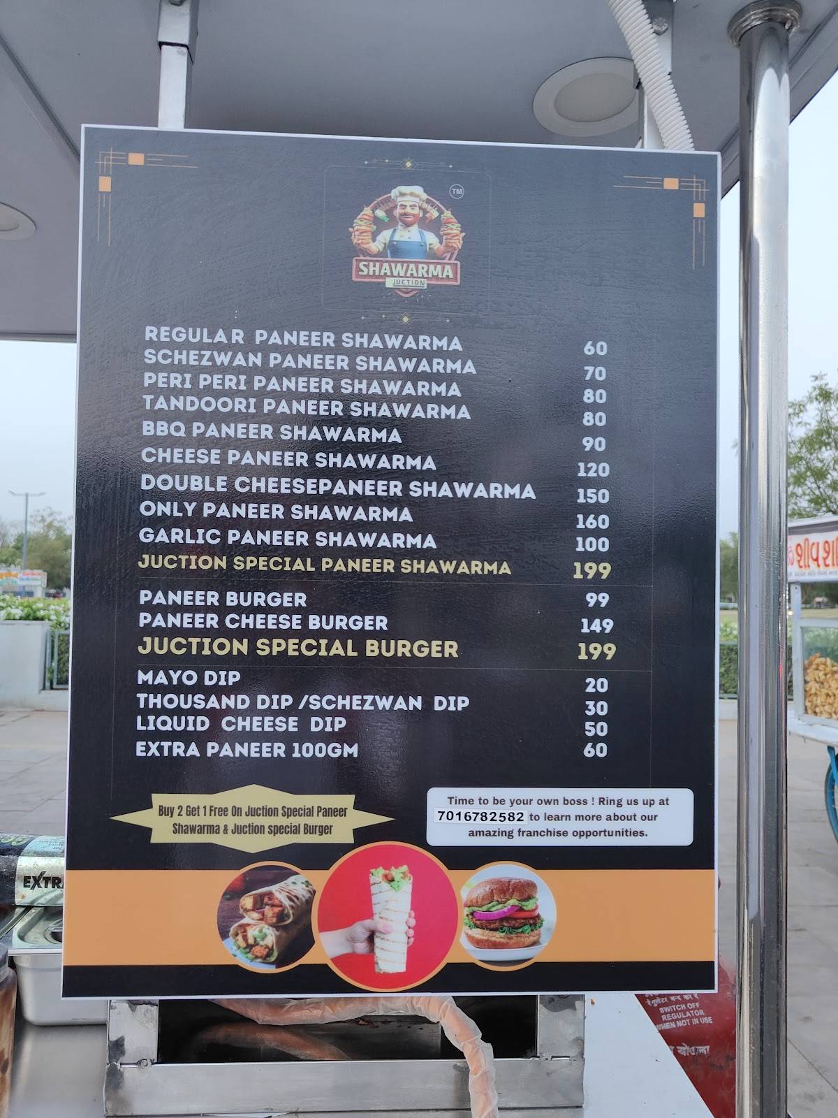 Shawarma Juction menu