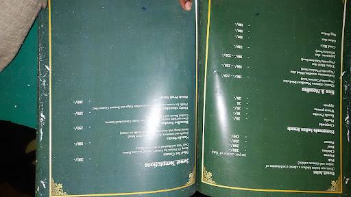 Sky Family Restobar menu