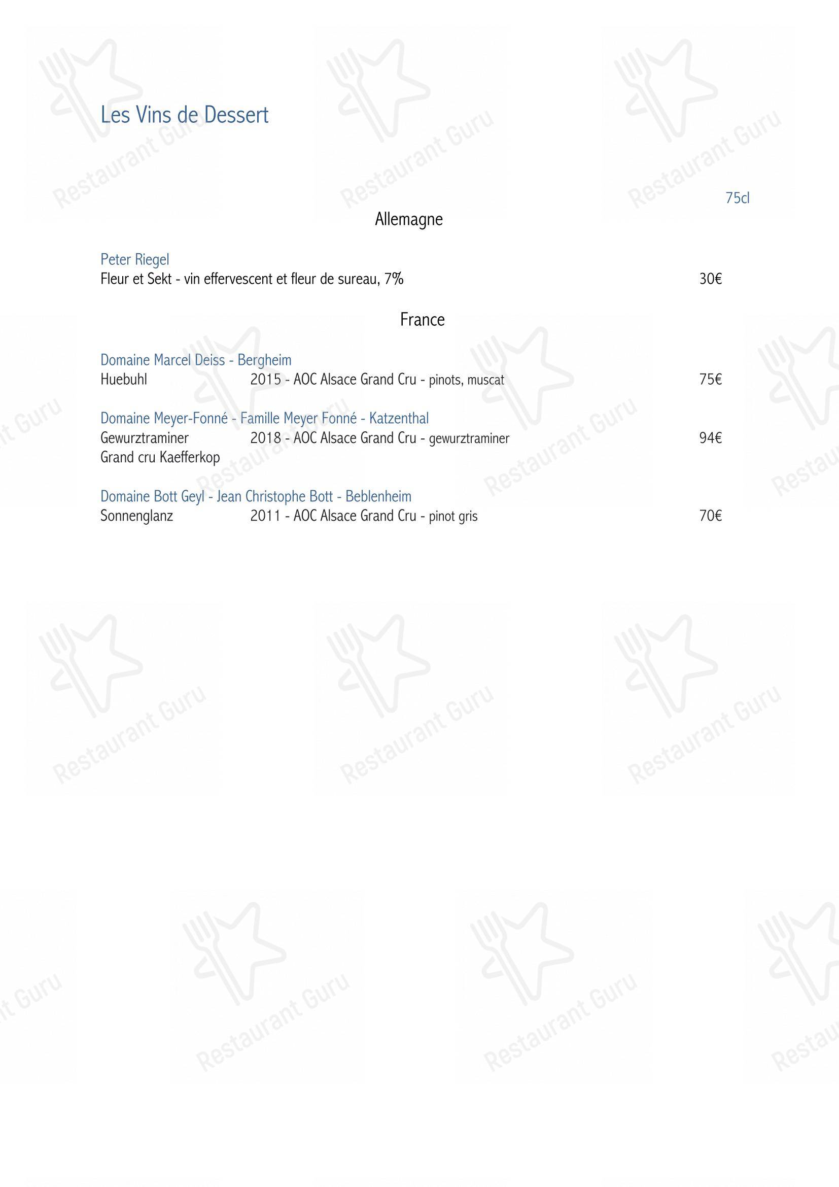 Menu pour SouKa Bistrot des Vins - Restaurant Caviste Bar a Vins dans Aniane